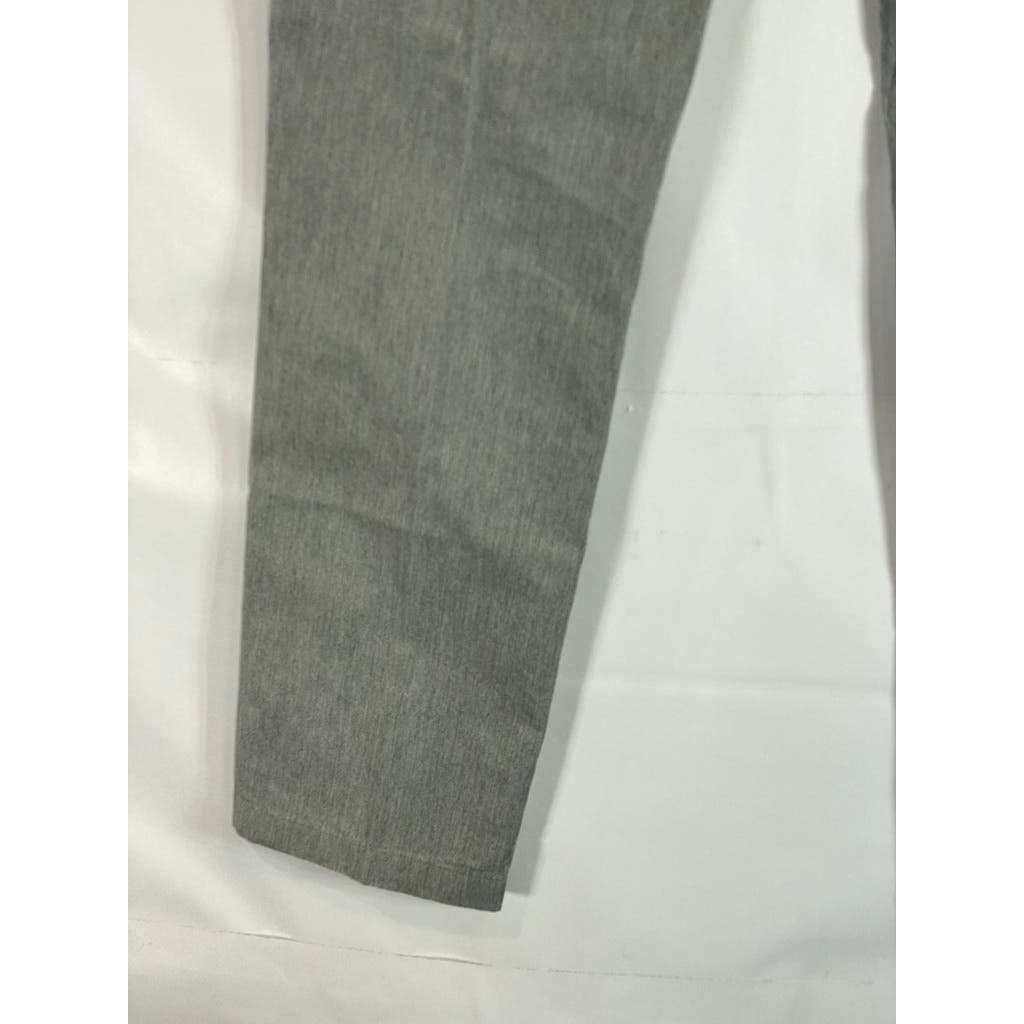 BANANA REPUBLIC Men's Light Gray Straight-Fit Kentfield Cotton Pants SZ 32X34