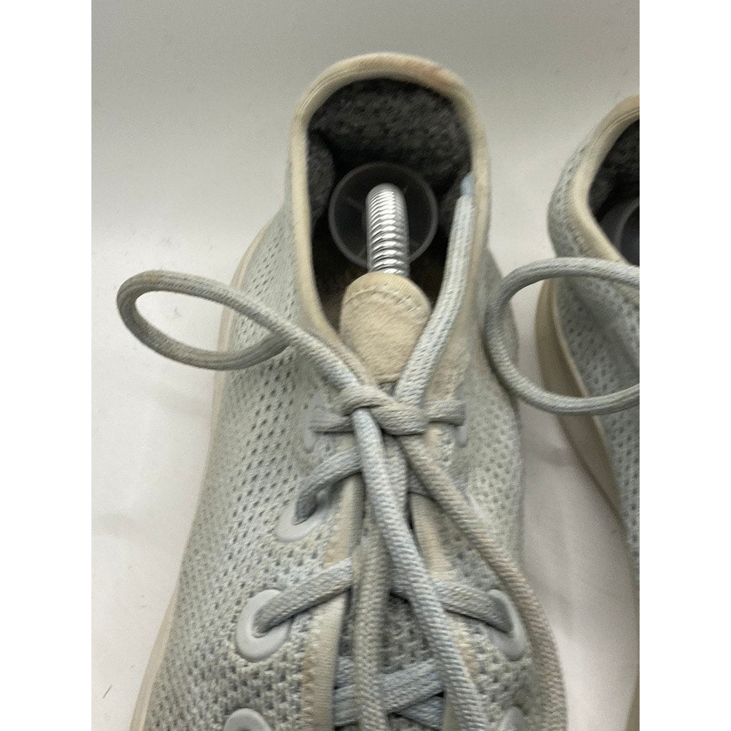 ALLBIRDS Women's Sky Blue Mesh Lightweight Lace-Up Tree Runner Sneakers SZ 10