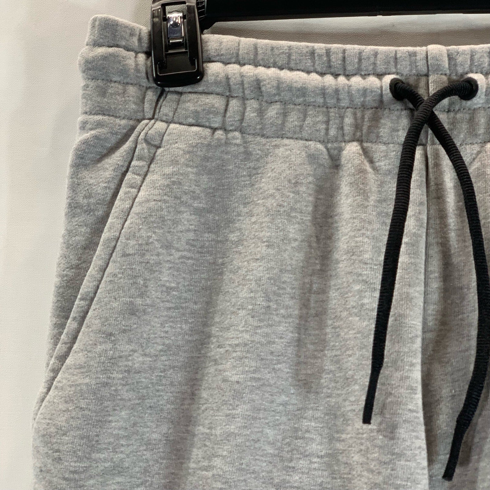 ADIDAS Men's Gray Heather Regular-Fit Future Icons Logo Graphic Sweatpants SZ S