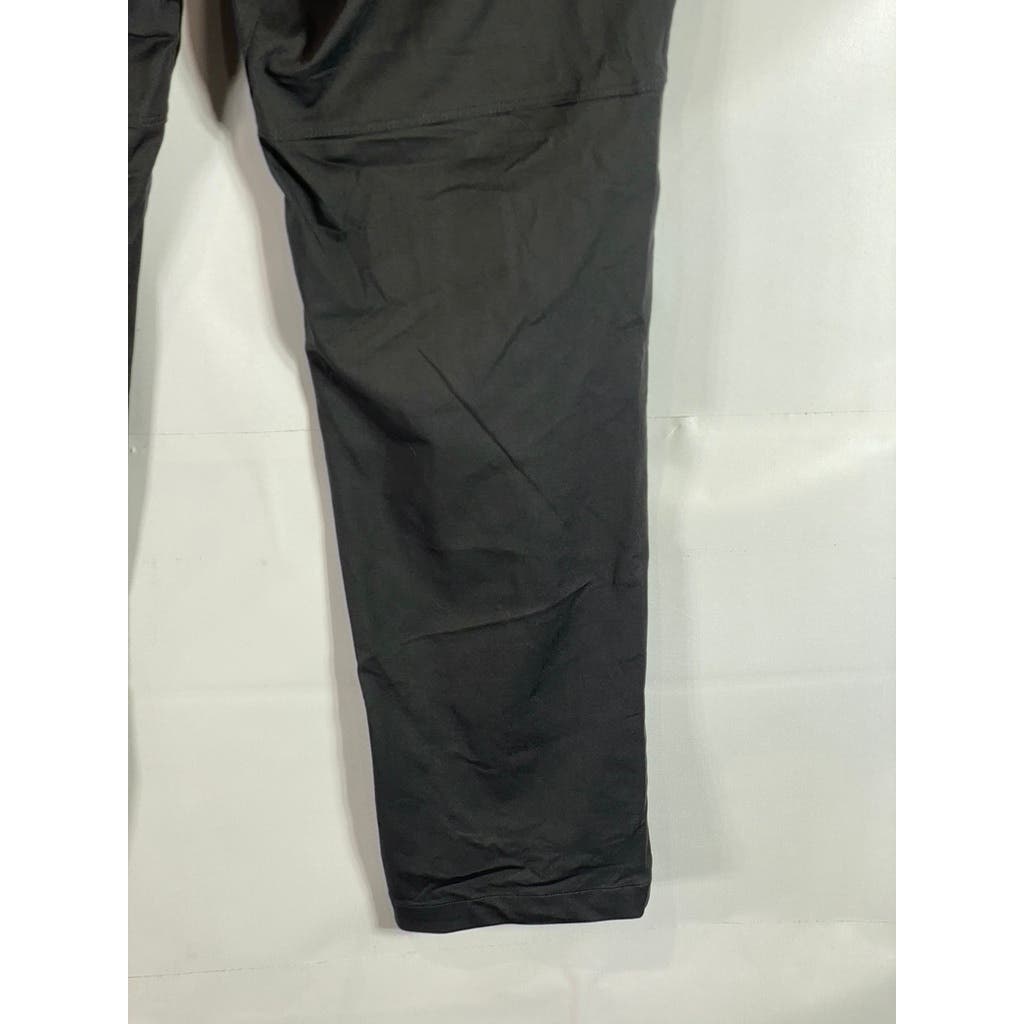 AVALANCHE Men's Black Solid Stretch Regular-Fit Pants SZ 38X30