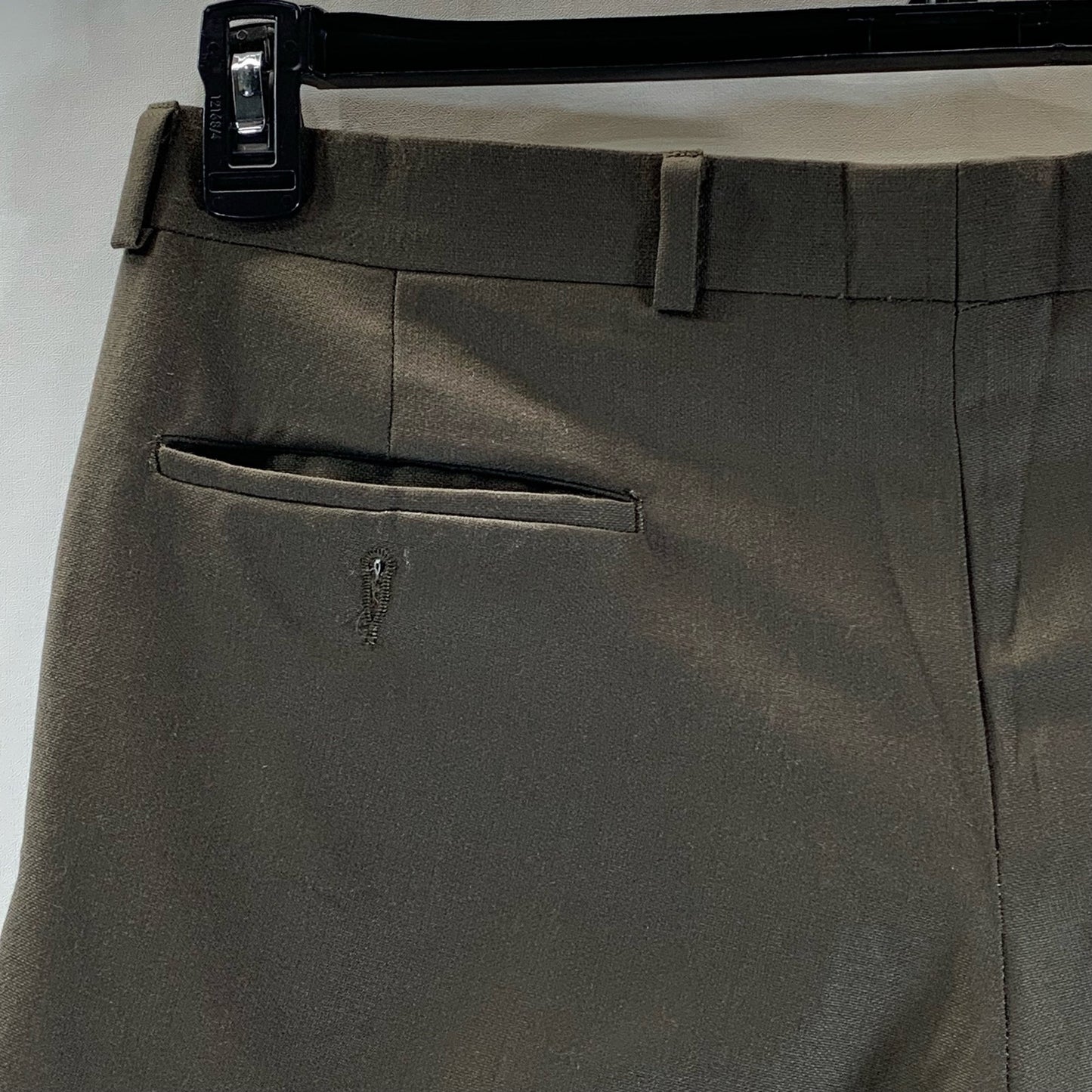 LAUREN RALPH LAUREN Men's Brown Two-Button Wool Suit SZ 44R/34X30
