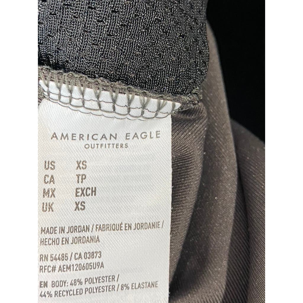 AMERICAN EAGLE OUTFITTERS Men's Green Camo Drawstring Pull-On Joggers SZ XS