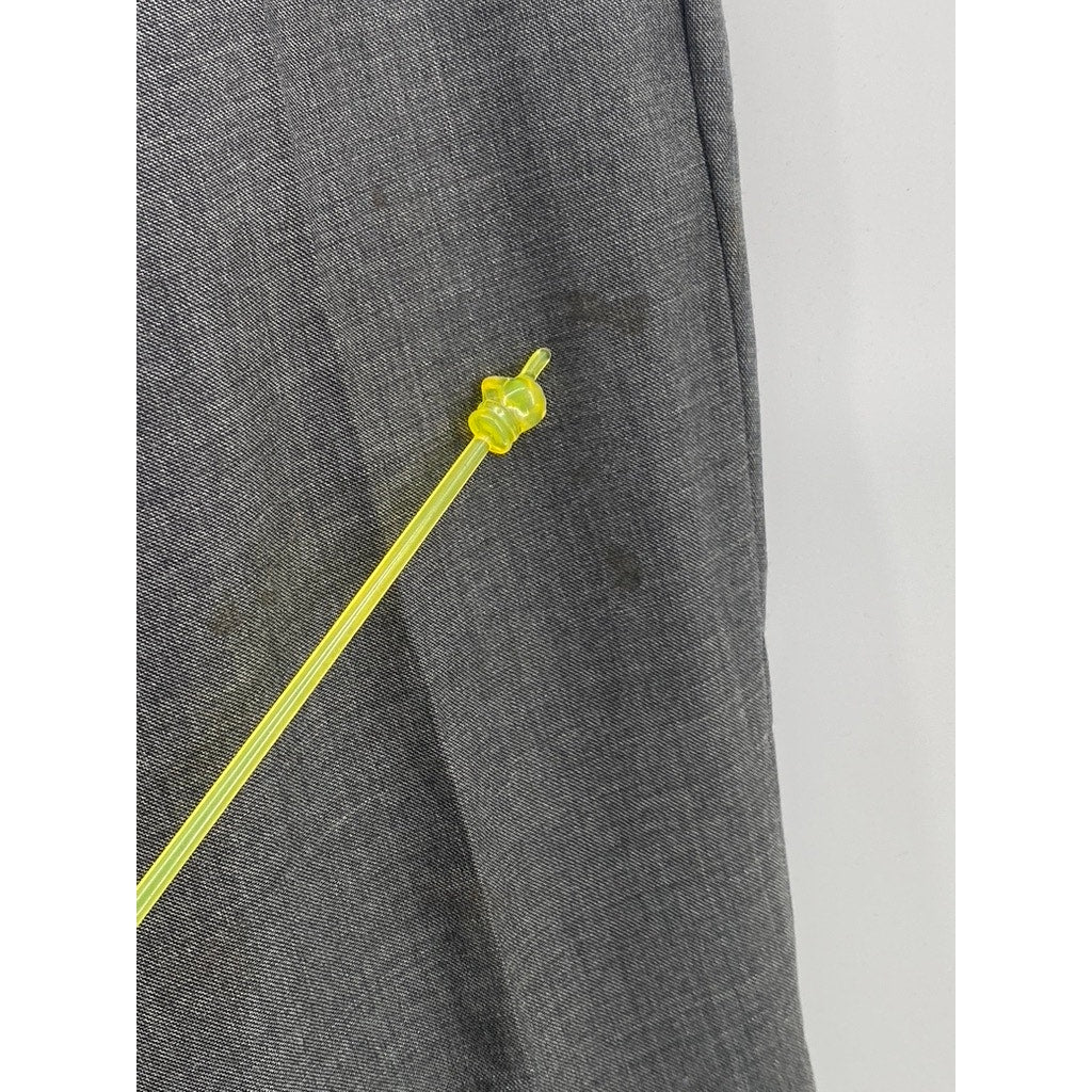 ACNE Men's Charcoal Wool Aktie Straight-Leg Pants SZ 48(US32)