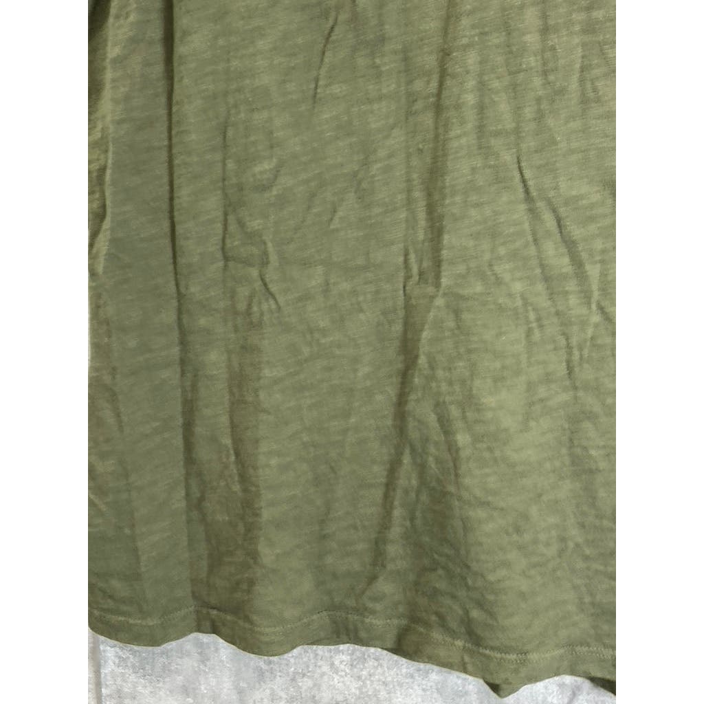 VELVET BY GRAHAM & SPENCER Men's Green Short Sleeve Polo Shirt SZ M