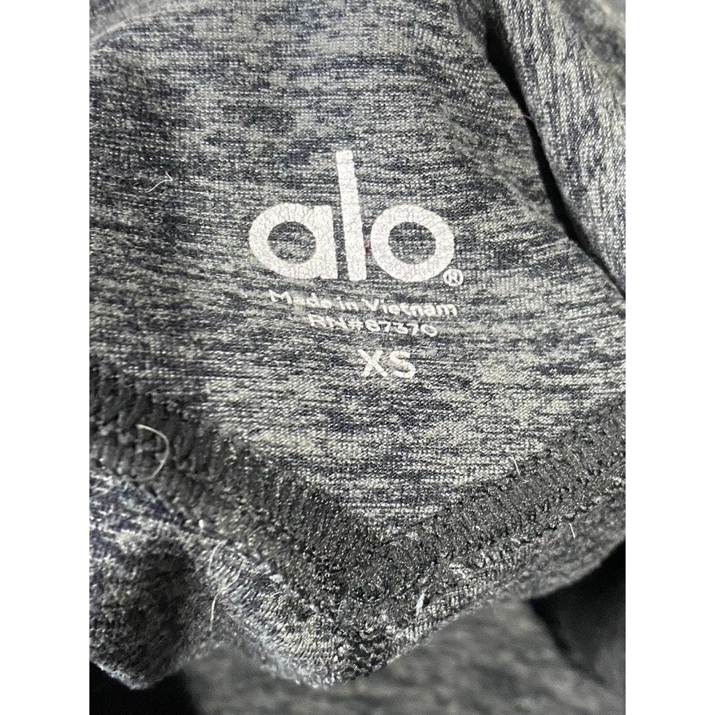 ALO YOGA Women's Dark Grey Highwaist Alosoft Pull-On Lounge Leggings SZ XS