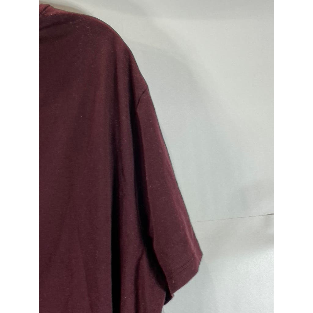 GOODFELLOW & CO Men's Pomegranate Mystery Every Wear Standard-Fit T-Shirt SZ 2XL