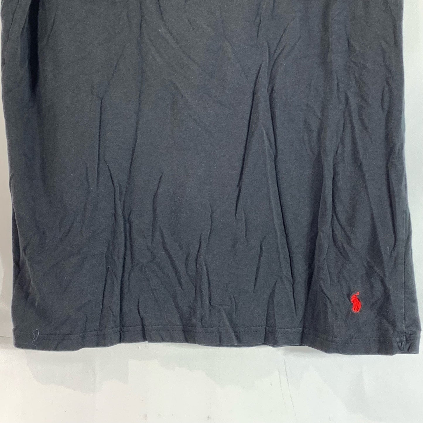 POLO RALPH LAUREN Men's Black Solid Crewneck 4D-Flex Cooling Undershirt SZ L