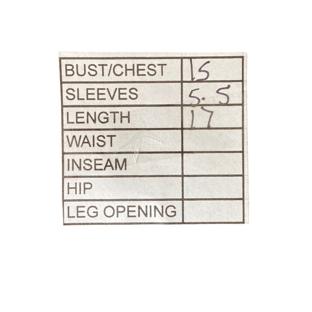 ABERCROMBIE & FITCH Women's Black Ribbed Crewneck Short Sleeve Cropped Top SZ M