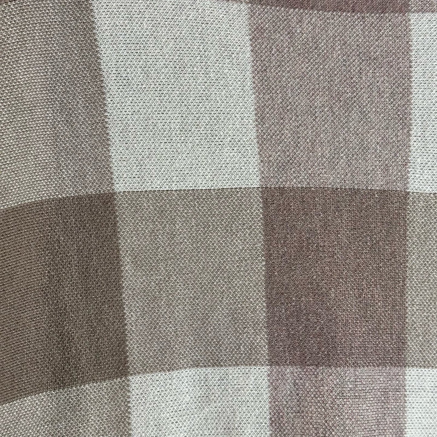 CYNTHIA ROWLEY Women's Brown/Beige Plaid Bateau Pullover Sweater SZ M