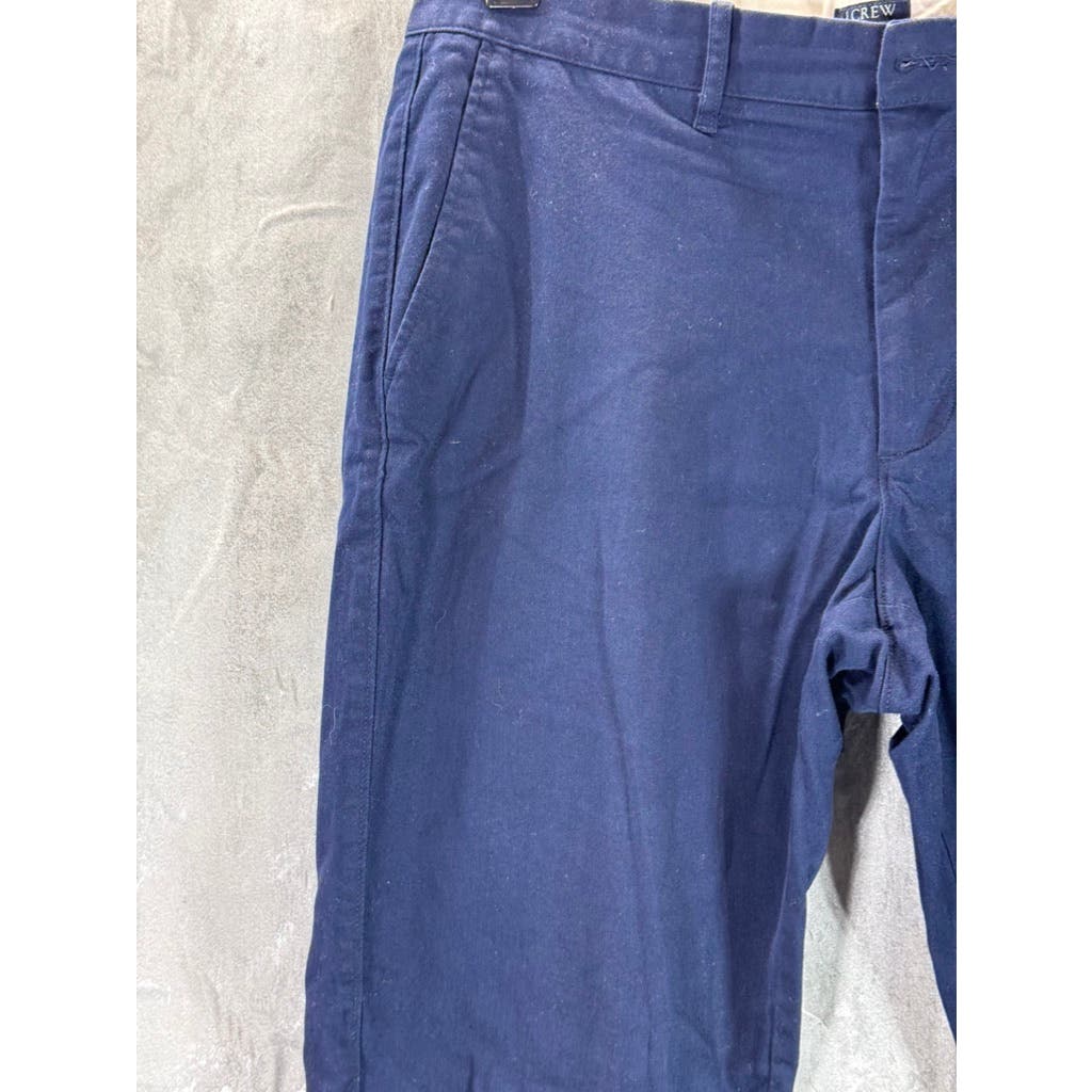 J.CREW Factory Men's Navy Straight-Fit Flex Chino Pants SZ 33X32