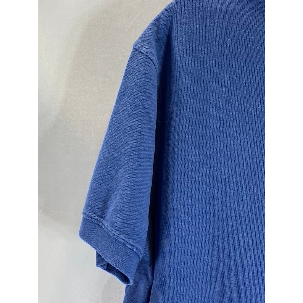 TOMMY BAHAMA Men's Blue Short Sleeve Classic-Fit Polo Shirt SZ L
