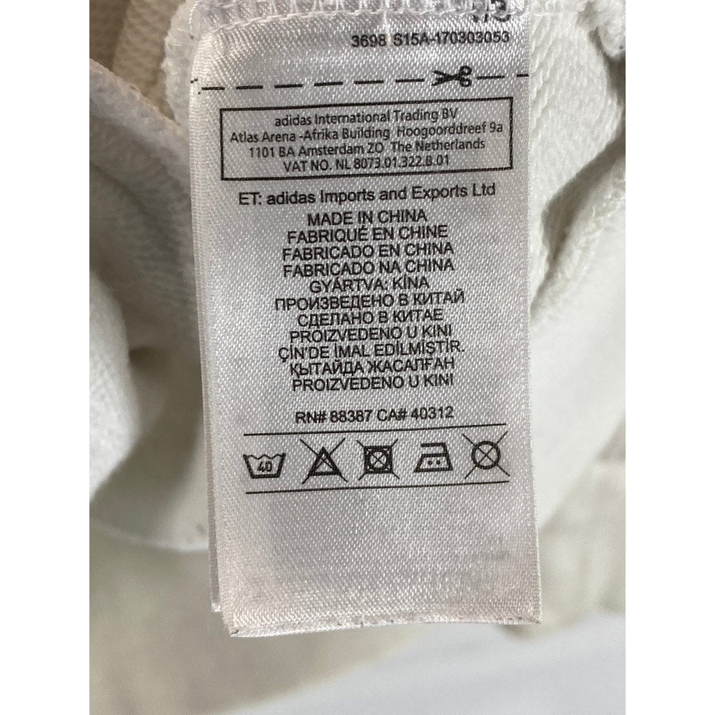 ADIDAS X Gosha Rubchinskiy Men's White Graphic Pullover Hoodie SZ M