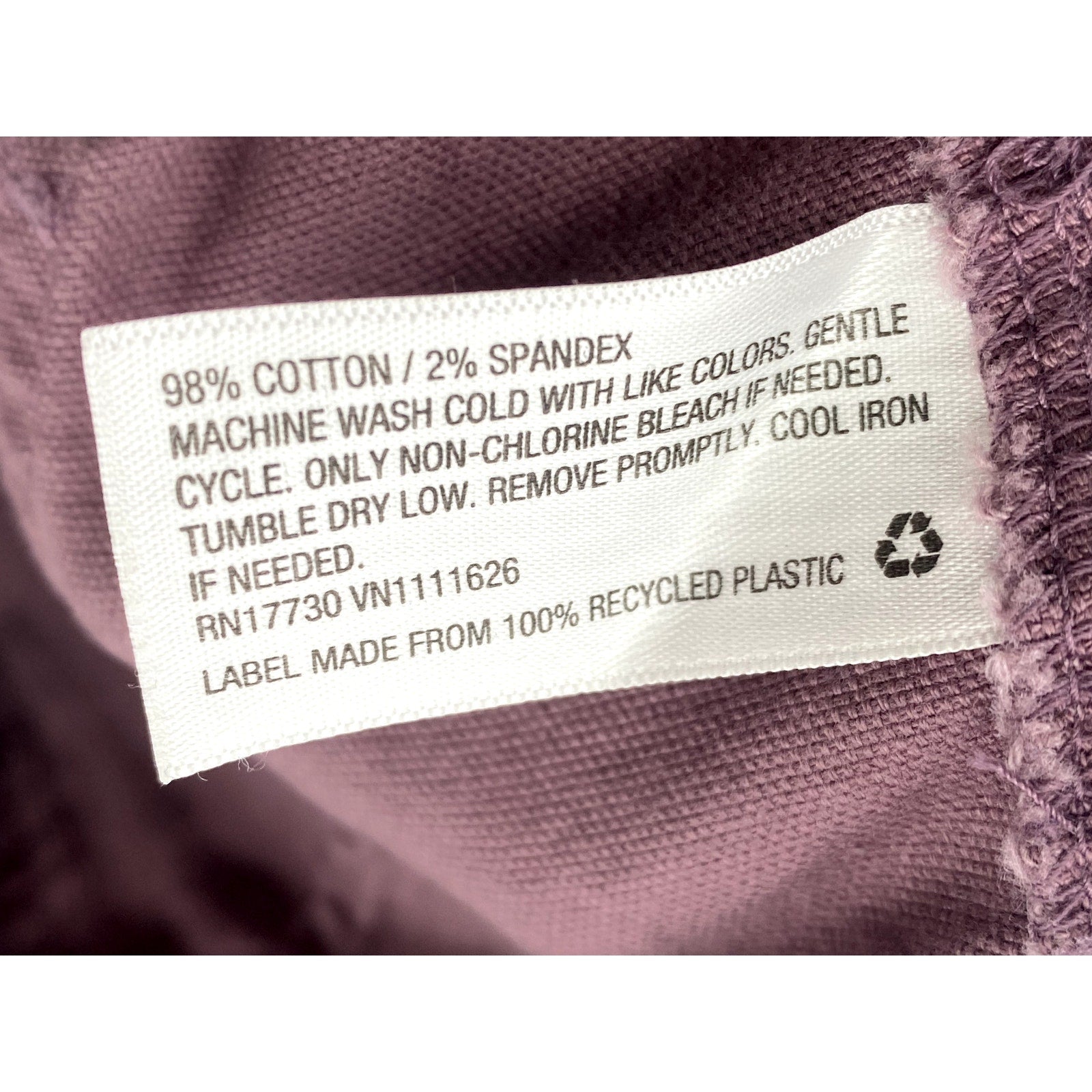 A NEW DAY Women's Mauve Stretch High-Rise Casual Shorts SZ 2