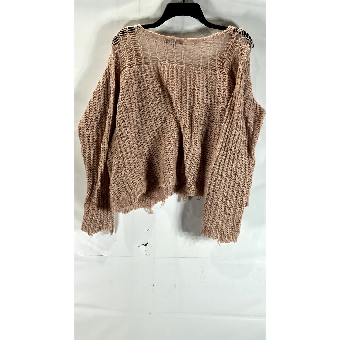 FATE Women's Brown Knit Pullover Sweater SZ S