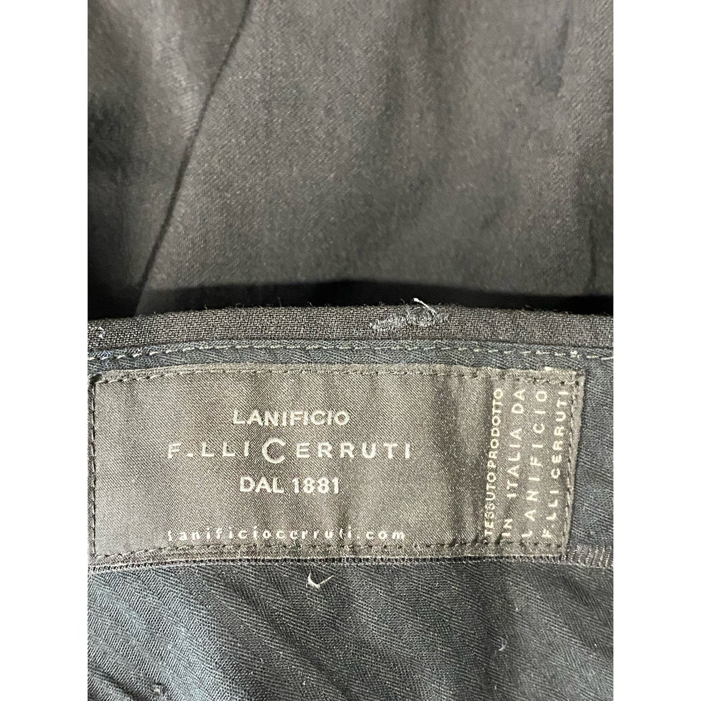 BANANA REPUBLIC Men's Black Solid Tailored Slim-Fit Dress Pants SZ 33X32