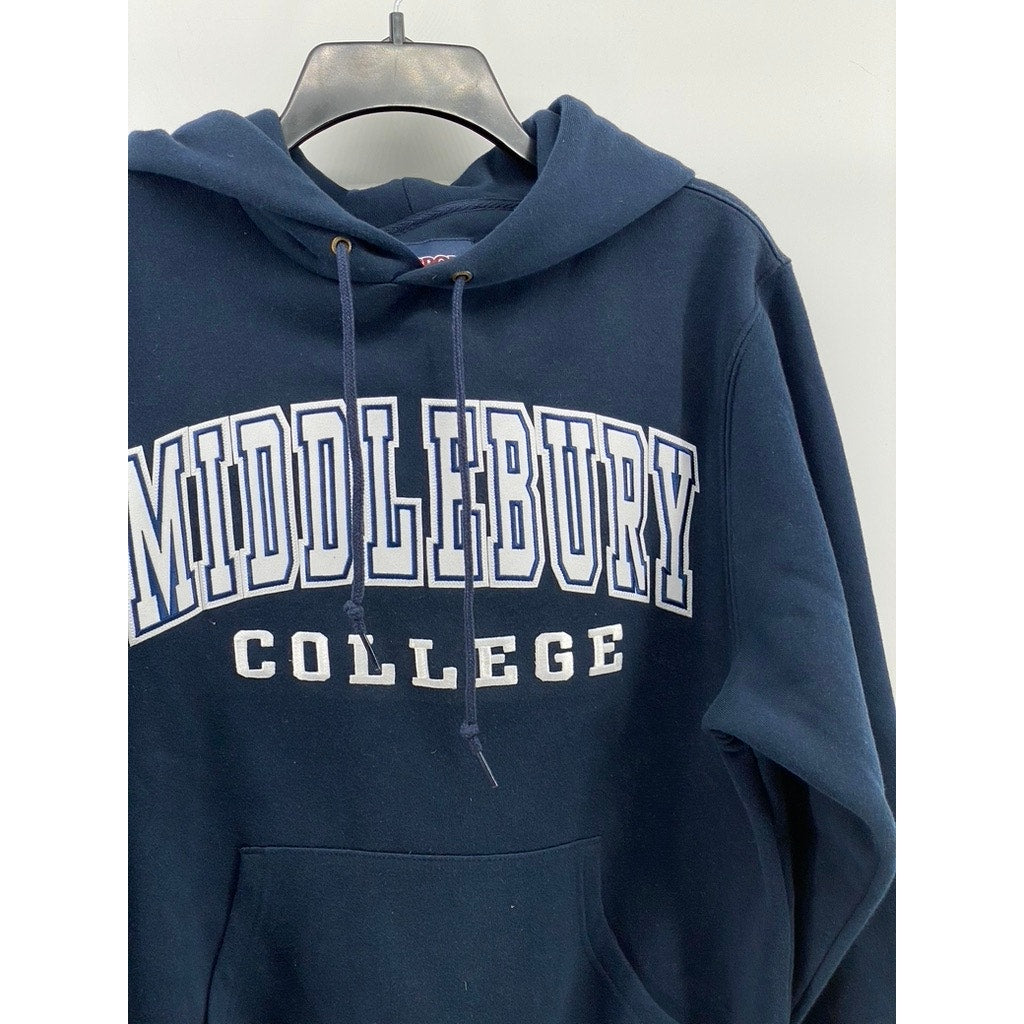 JANSPORT Women's Navy Middlebury College Classic Pullover Hoodie SZ S