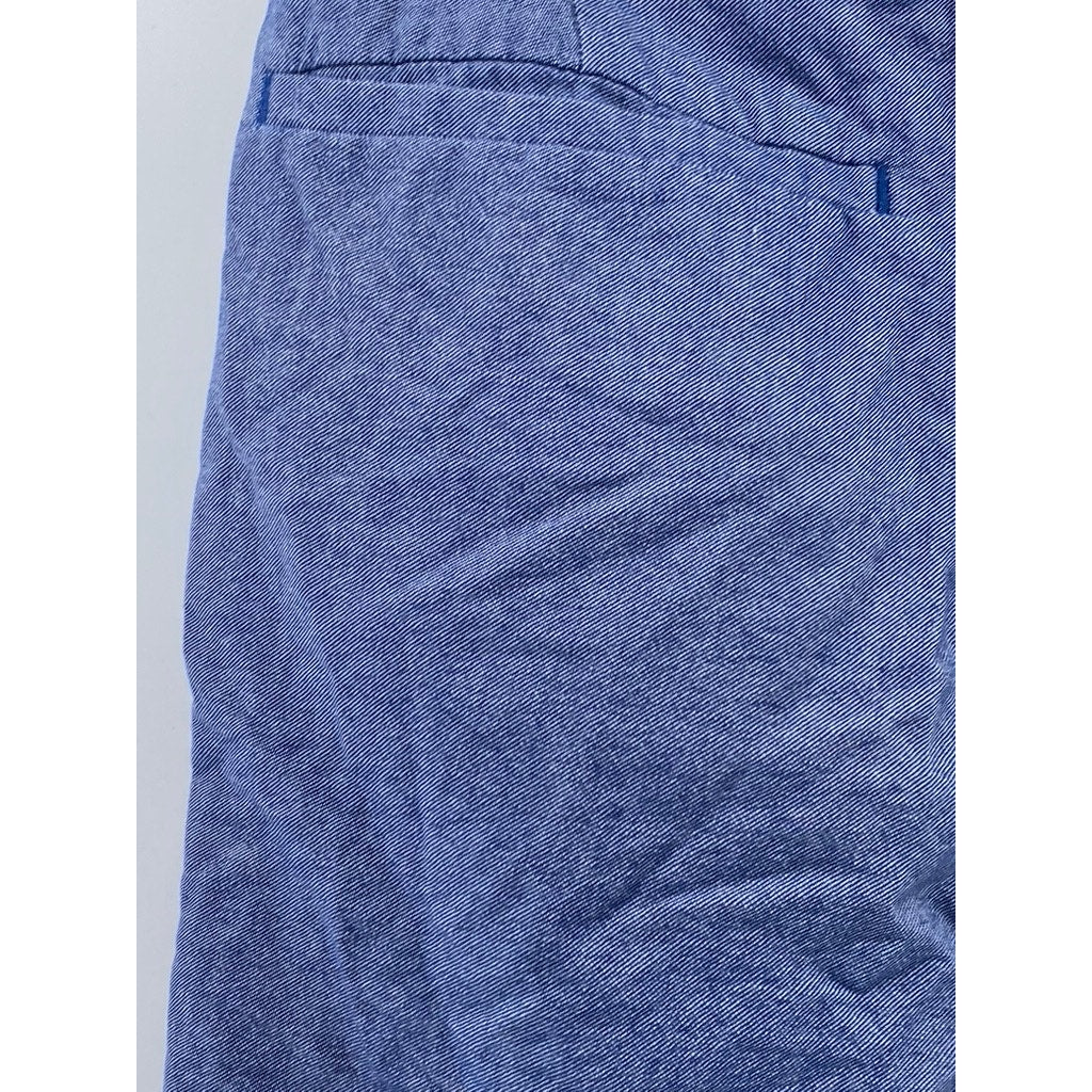 J.CREW Men's Vintage Blue Cotton Regular-Fit Chino Shorts SZ 30