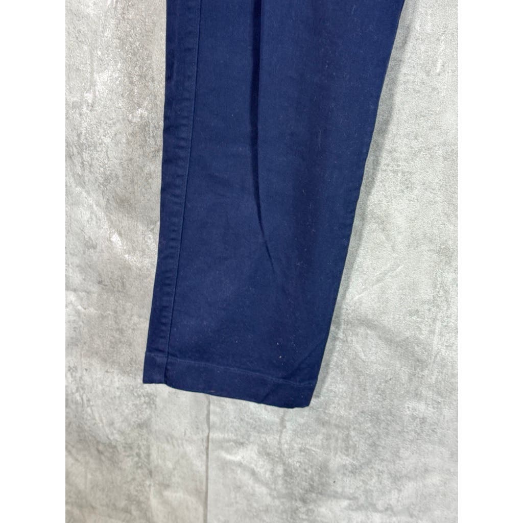 J.CREW Factory Men's Navy Straight-Fit Flex Chino Pants SZ 33X32