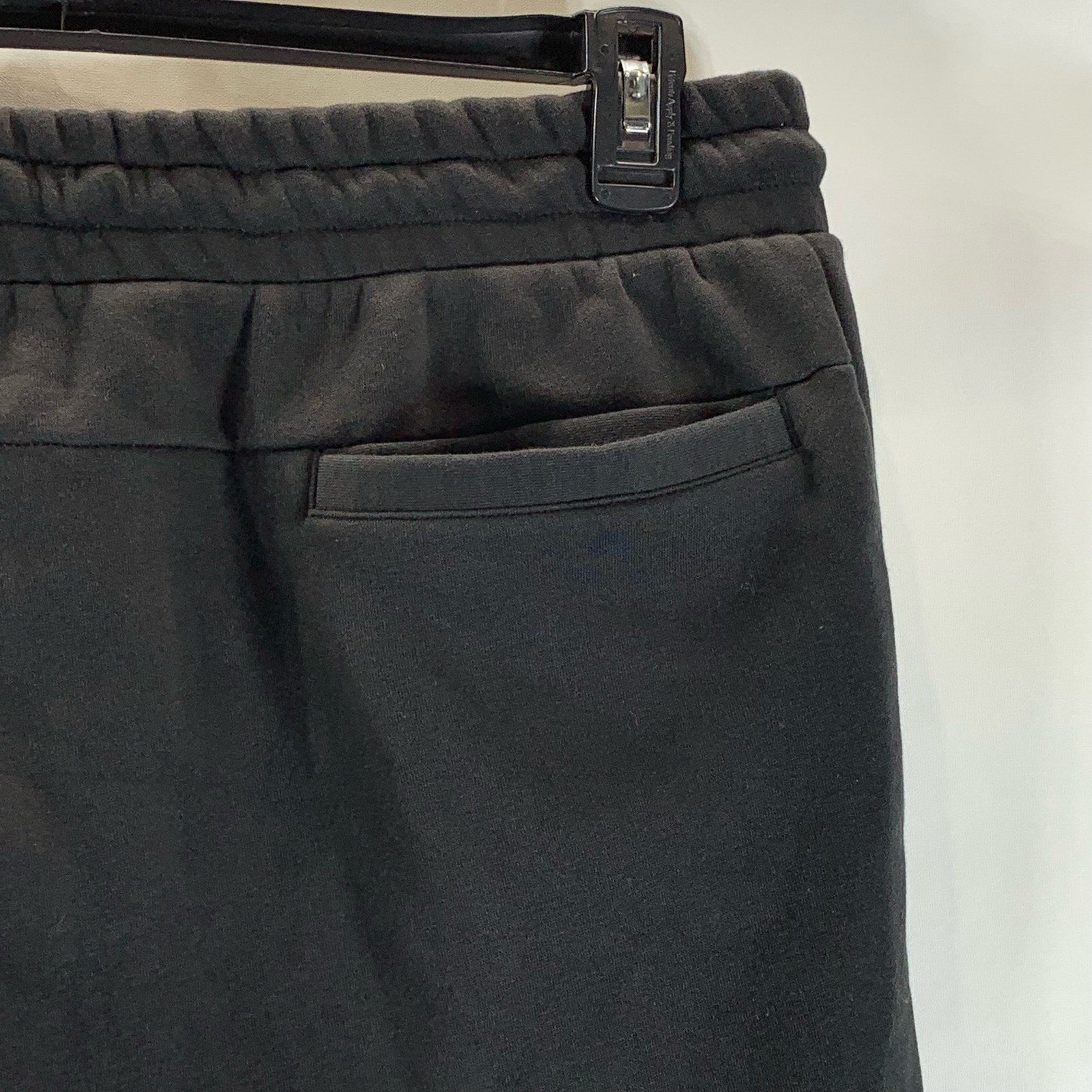 ADIDAS Men's Black/Blue/White Colorblock Fleece Drawstring Pull-On Pants SZ 2XL