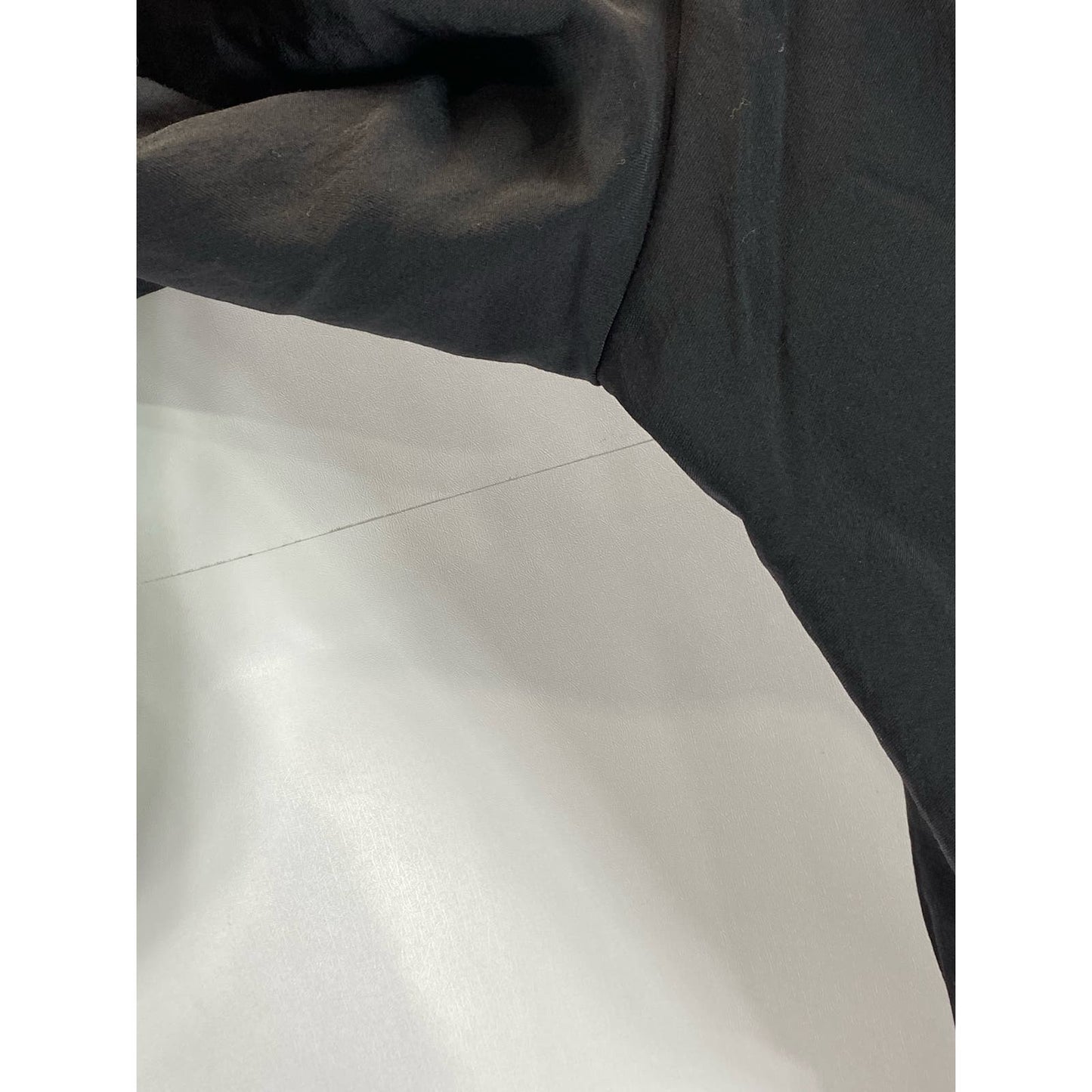 BANANA REPUBLIC Men's Black Solid Tailored Slim-Fit Dress Pants SZ 33X32