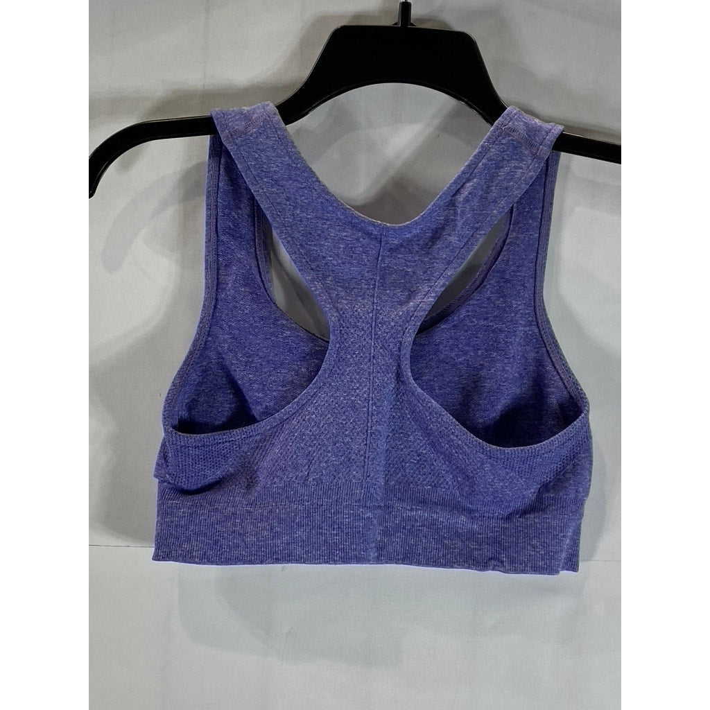 C9 BY CHAMPION Women's Dark Purple Racerback Seamless Medium Support Bra SZ S