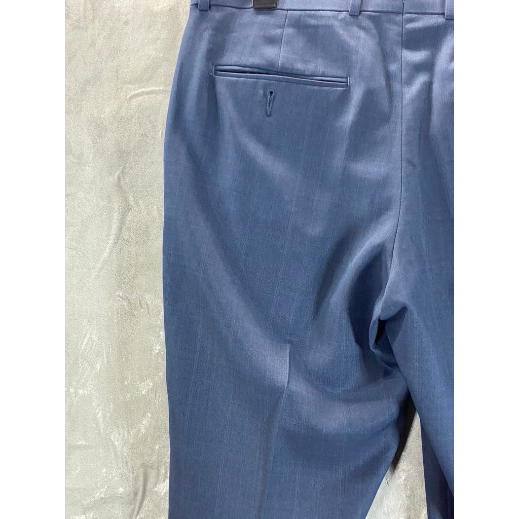 PERRY ELLIS PORTFOLIO Men's Modern-Fit Performance Stretch Dress Pants SZ 33X32