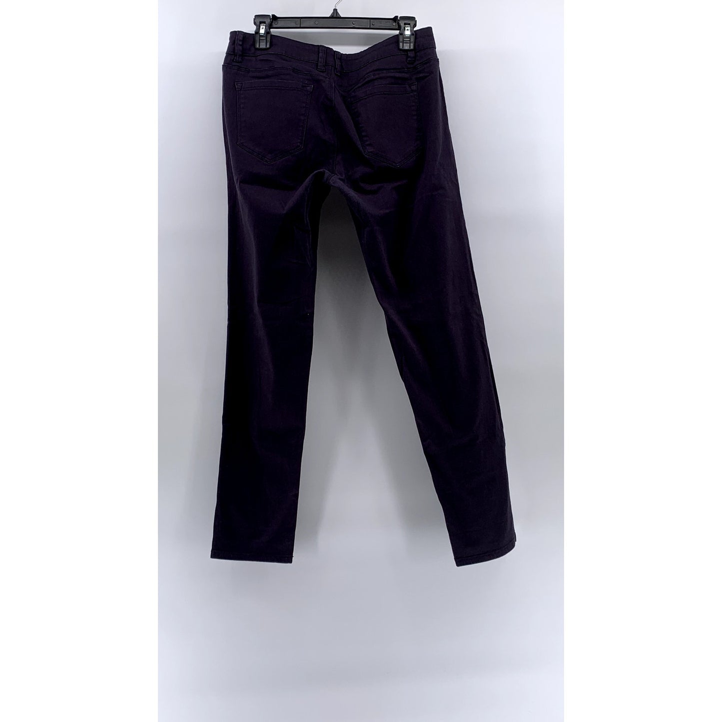 ANKOR EAST Women's Plum Mid-Rise Stretch Slim-Fit Pants SZ 13/14