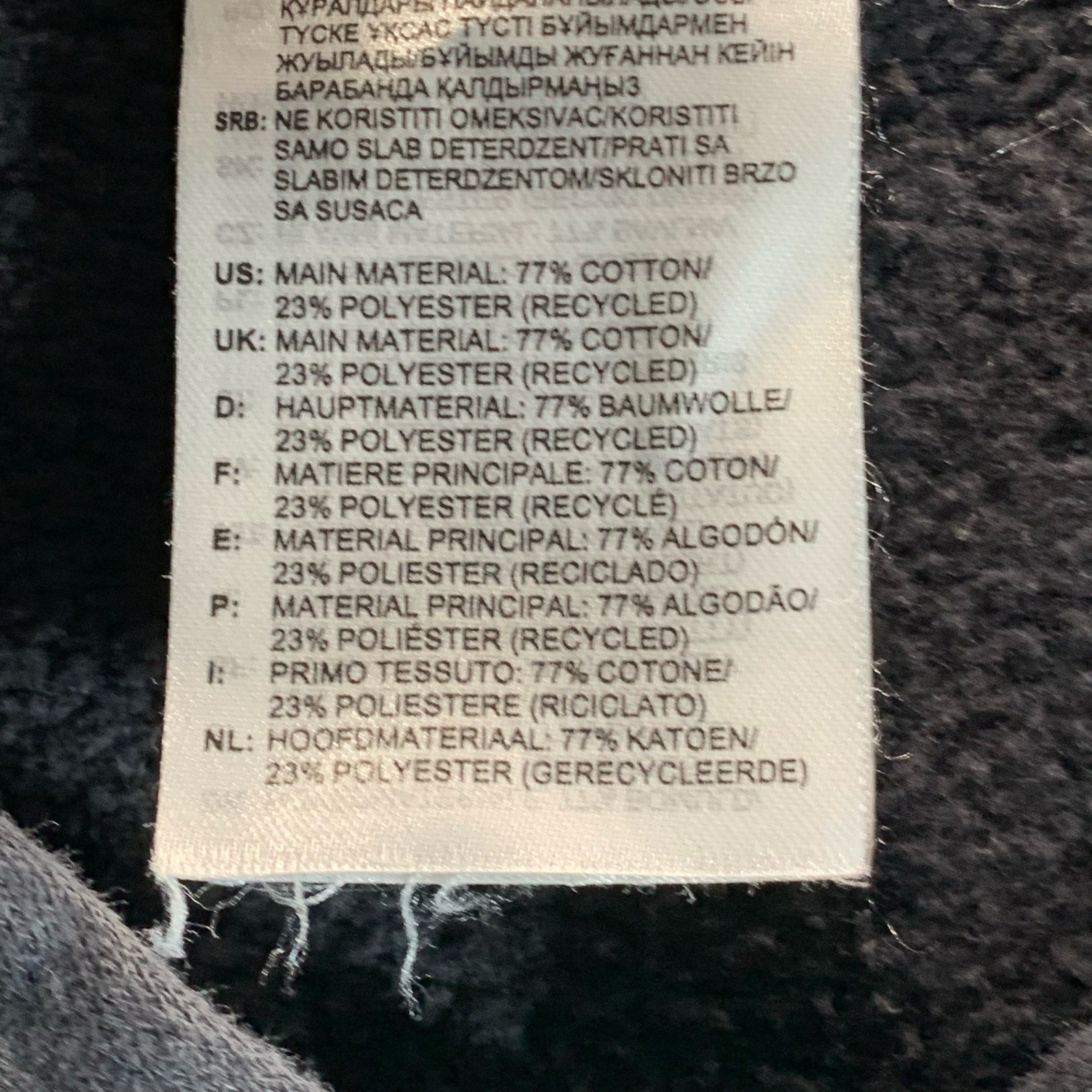 ADIDAS Men's Black New England Storm Logo Fleece Pullover Hoodie SZ S