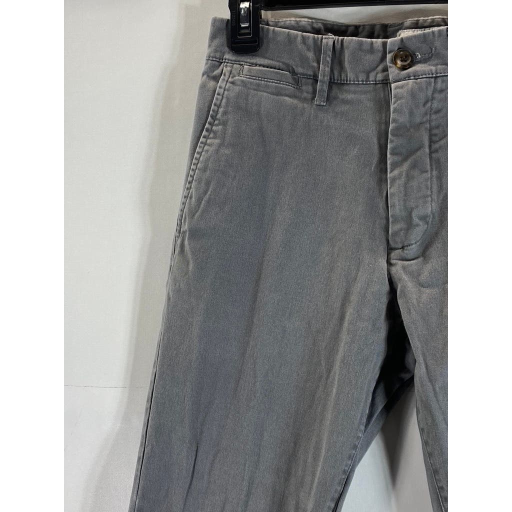 GOODFELLOW & CO Men's Thundering Gray Hennepin Slim-Fit Chino Pants SZ 28X30