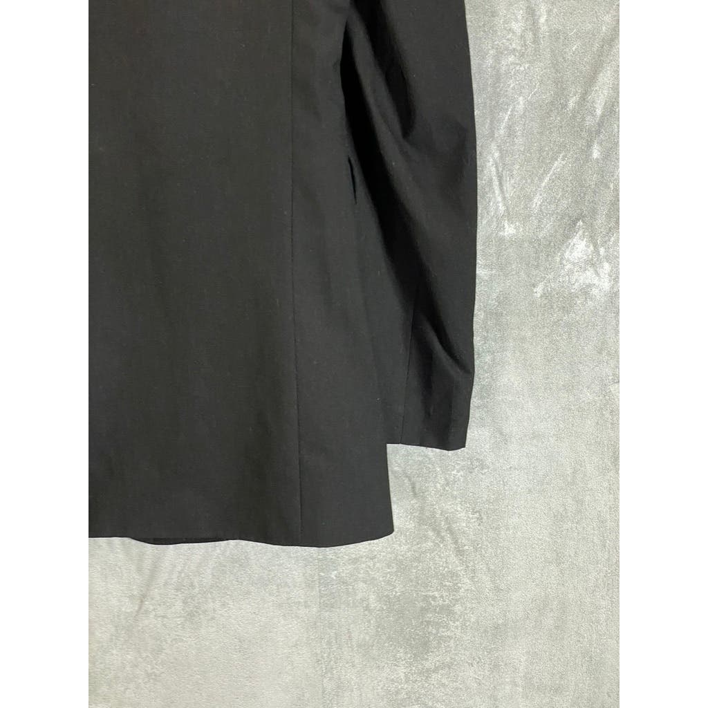ASOS Men's Black Solid Single-Button Blazer SZ 34