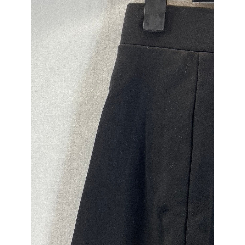 DIVIDED By H&M Women's Solid Black Skater Mini Skirt SZ S