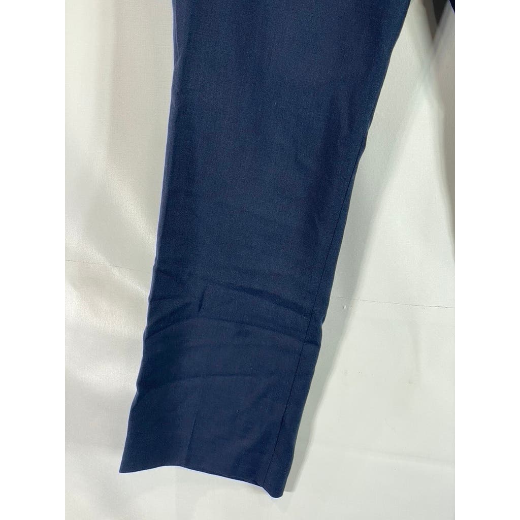 PERRY ELLIS PORTFOLIO Men's Navy Flat Front Dress Pants SZ 36X30
