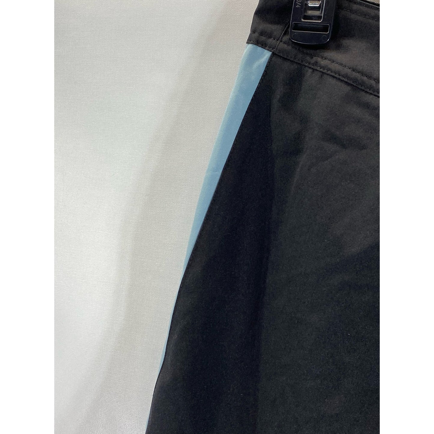 NIKE Men's Black/Blue Drawstring Pull-On Swim Trunks SZ 32