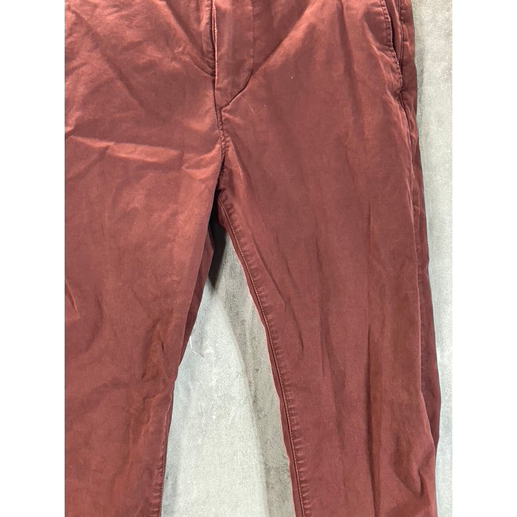 AMERICAN EAGLE OUTFITTERS Men's Brown Corduroy Slim-Fit Pants SZ 29X32