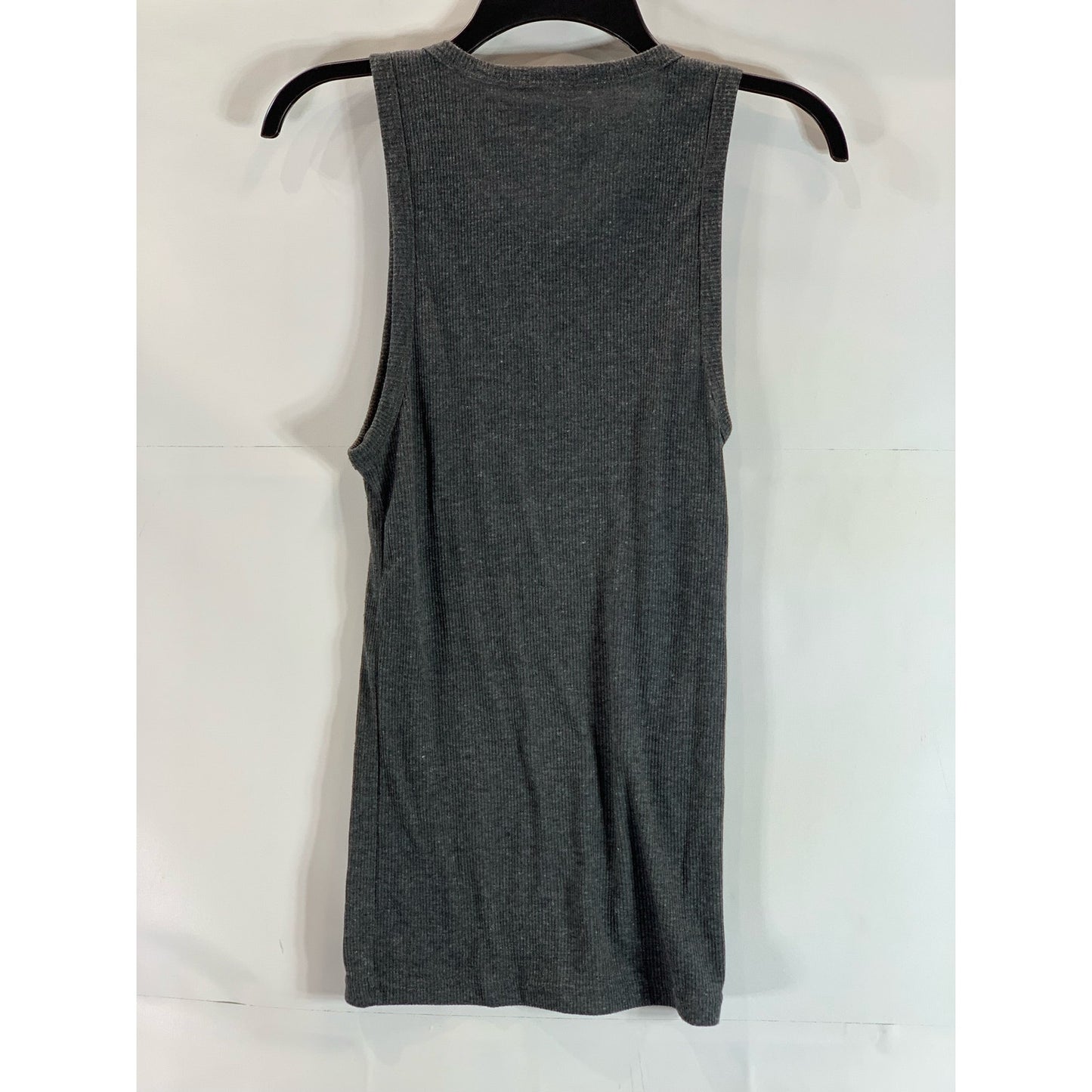 SPYDER Men's Dark Gray Crewneck Ribbed Lightweight Tank SZ M