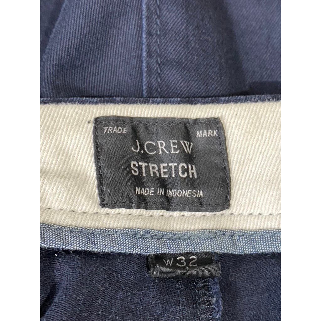 J. CREW Men's Navy Stretch 484 Slim-Fit Chino Pants SZ 32X32