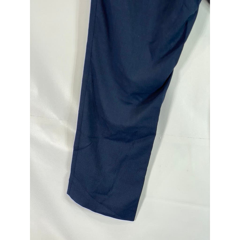 PERRY ELLIS PORTFOLIO Men's Navy Flat Front Dress Pants SZ 36X30