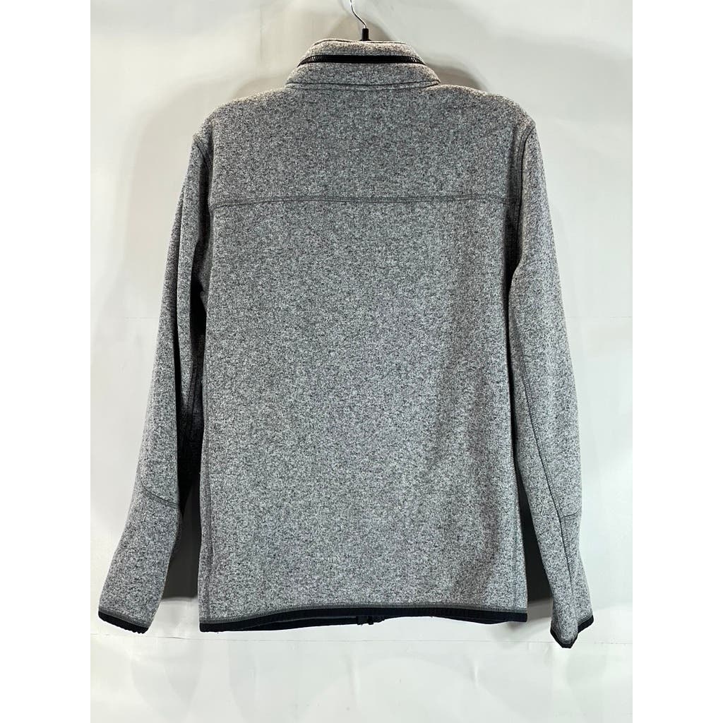 AMERICAN EAGLE OUTFITTERS Men's Heather Gray AE Active Flex Zip-Up Sweater SZ M