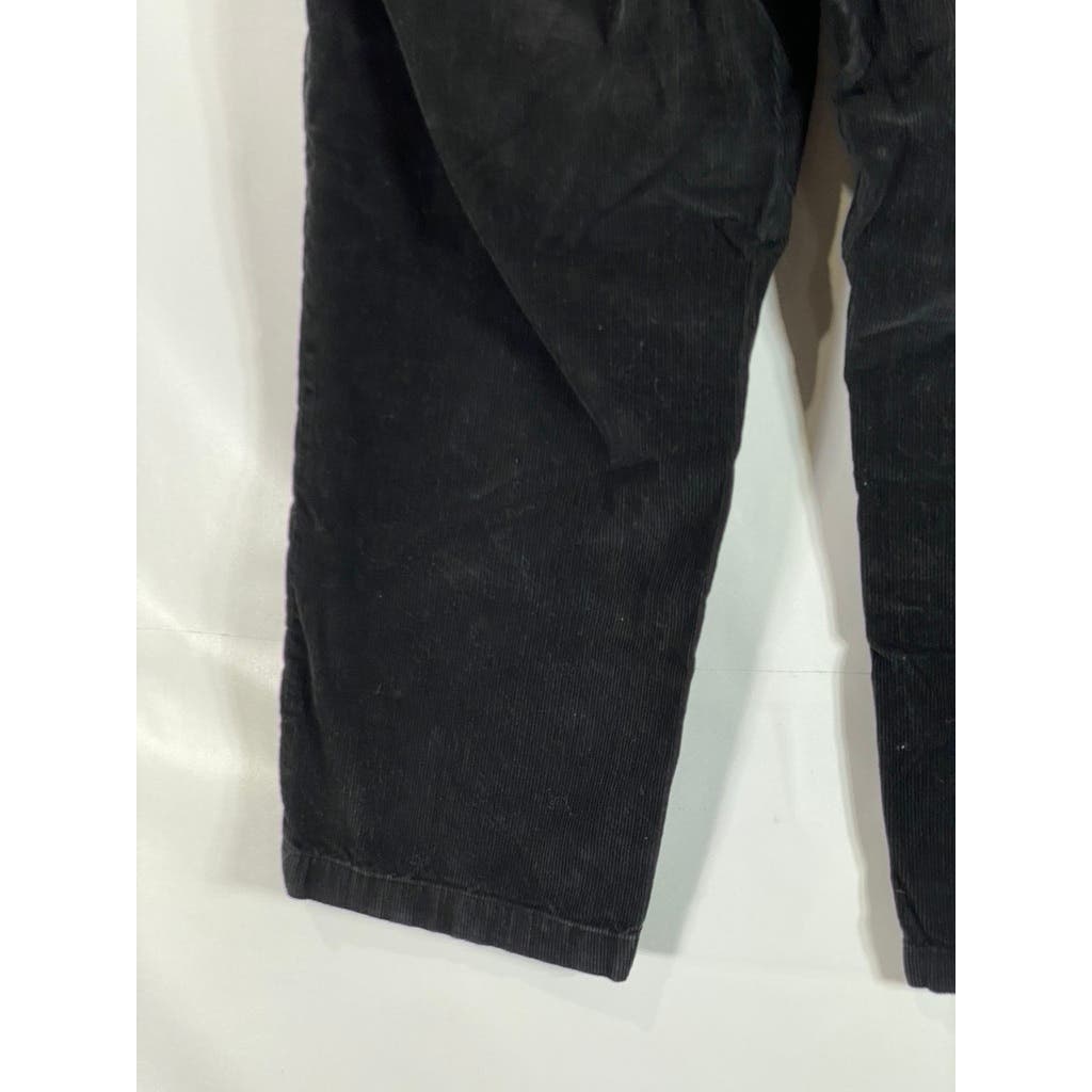 MICHAEL MICHAEL KORS Men's Black Corduroy Straight Leg Pants SZ 38X24