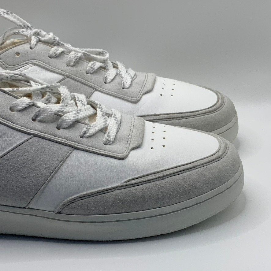 A.P.C. Unisex Men's Plain Minimalist Low Top Gray/White Sneakers SZ 44 US 11