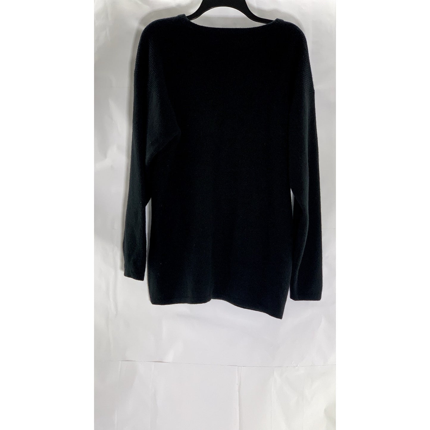 TSE Women's Black Crewneck Knit Pure Cashmere Pullover Sweater SZ M