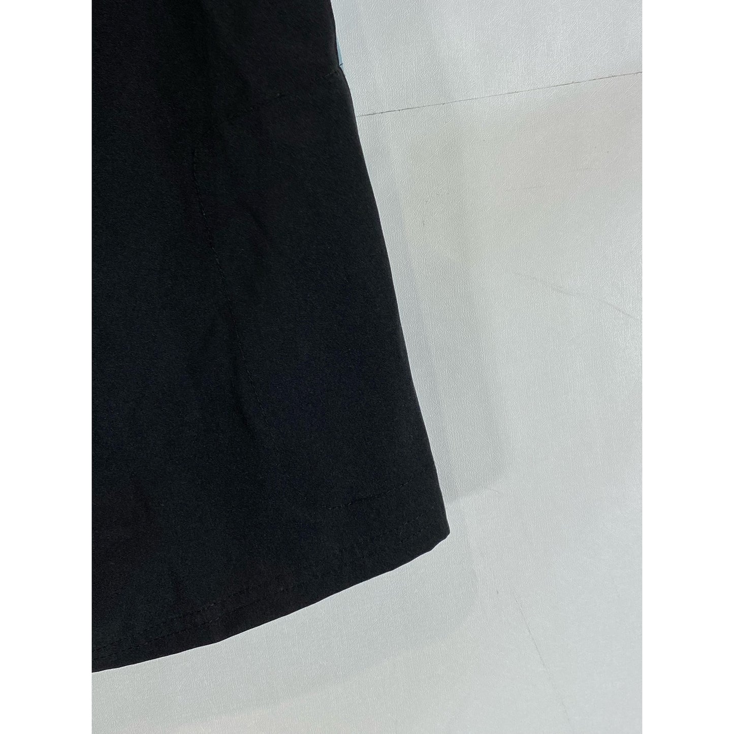 NIKE Men's Black/Blue Drawstring Pull-On Swim Trunks SZ 32