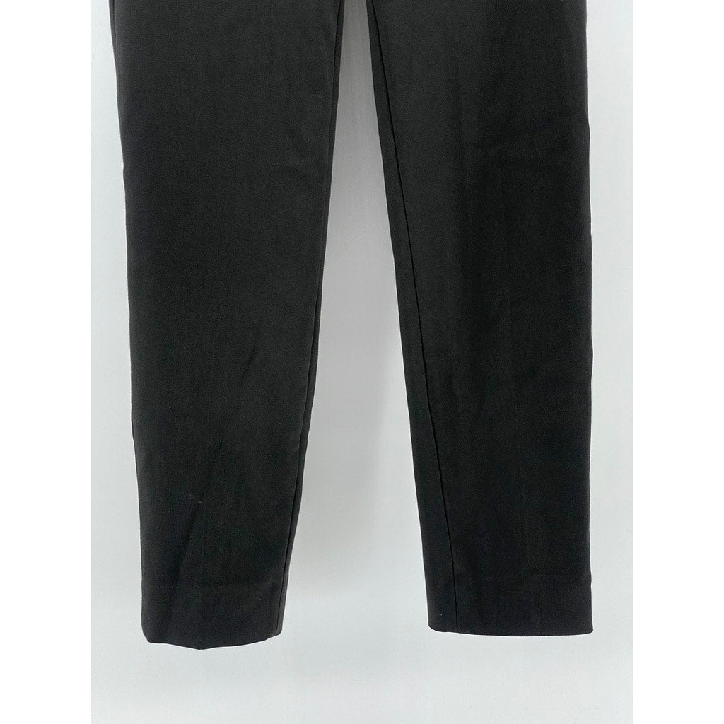 J.CREW Women's Black Solid 365 Cameron Skinny Leg Ankle Pant SZ 0