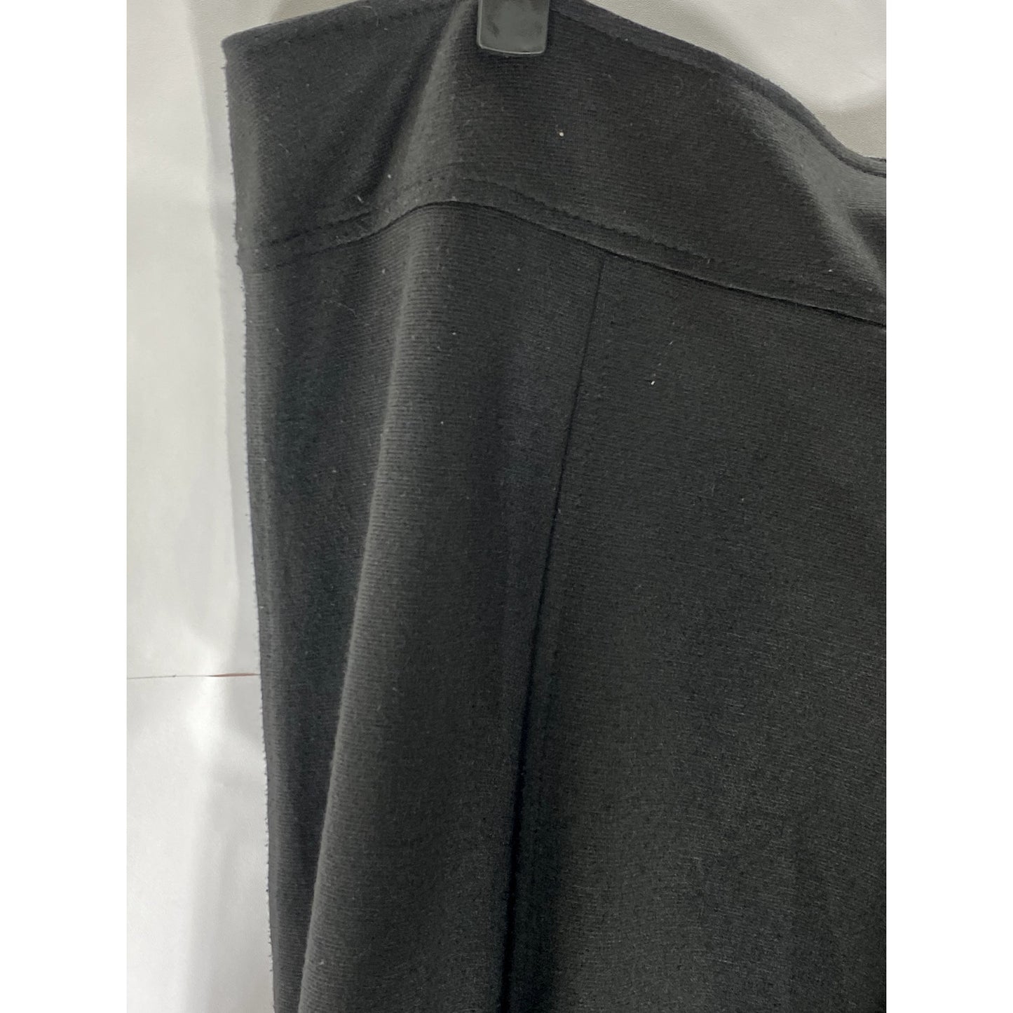 JILL ANDERSON Women's Black Solid Wide-Leg Pant SZ XL