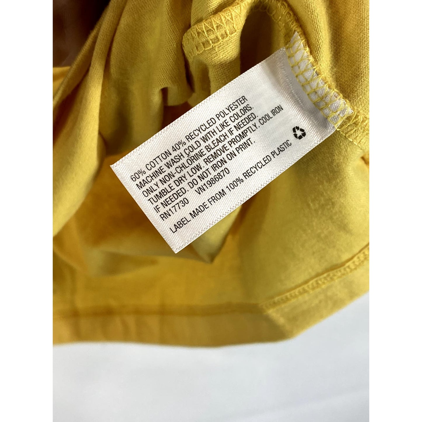 GOODFELLOW & CO Men's Yellow Graphic Yellowstone Hike The Trails T-Shirt SZ XL