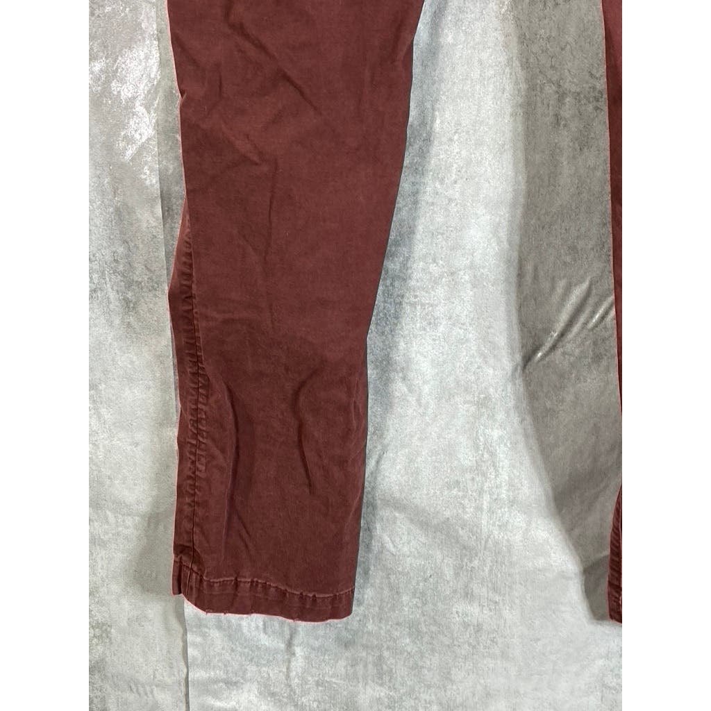 AMERICAN EAGLE OUTFITTERS Men's Brown Corduroy Slim-Fit Pants SZ 29X32