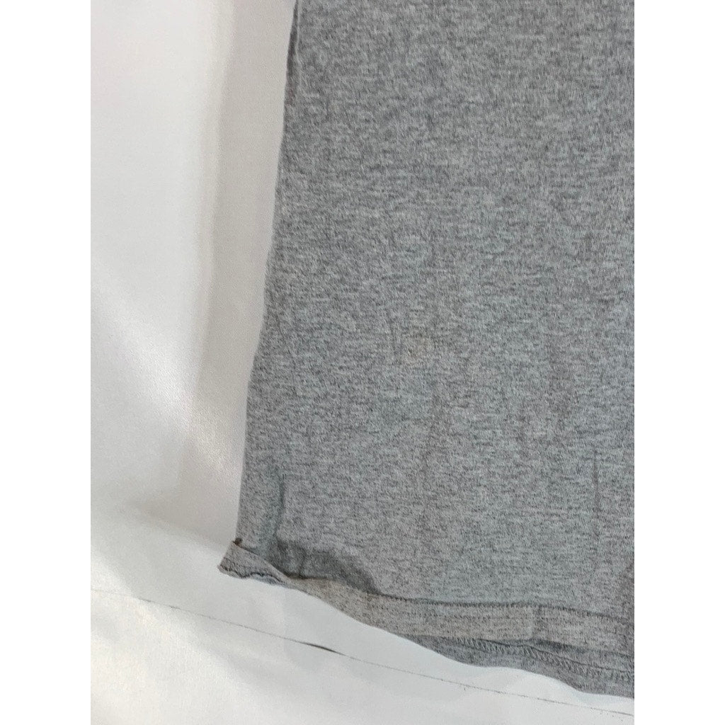 CHAMPION Men's Gray Penn State Nittany Lions Crewneck Short Sleeve T-Shirt SZ L