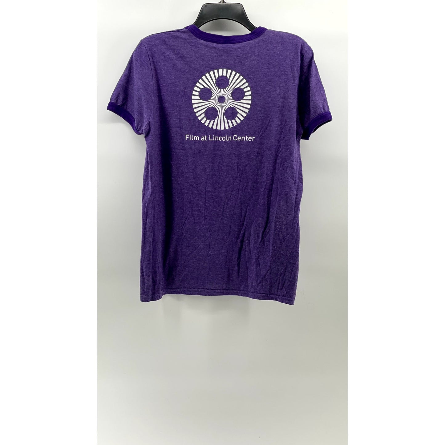 ANVIL Men's Purple New York Film Festival Crewneck Short Sleeve T-Shirt SZ M