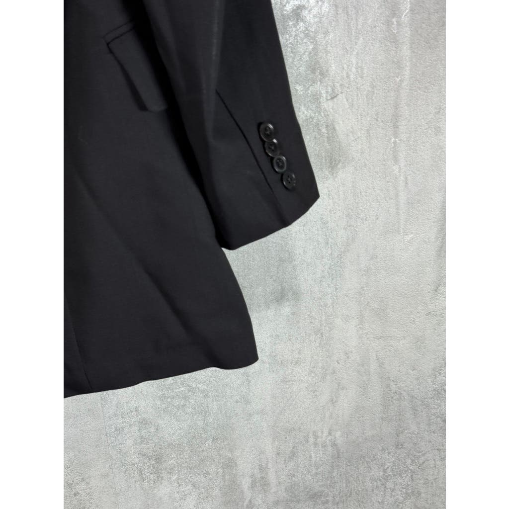 HUGO BOSS Men's Black Classic-Fit Pasolini/Movie Three-Button Suit Jacket SZ 46R