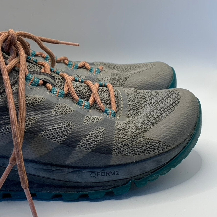 MERRELL Women's Gray Antora 2 Trail Gore-Tex Lace-Up Running Sneakers SZ 8.5